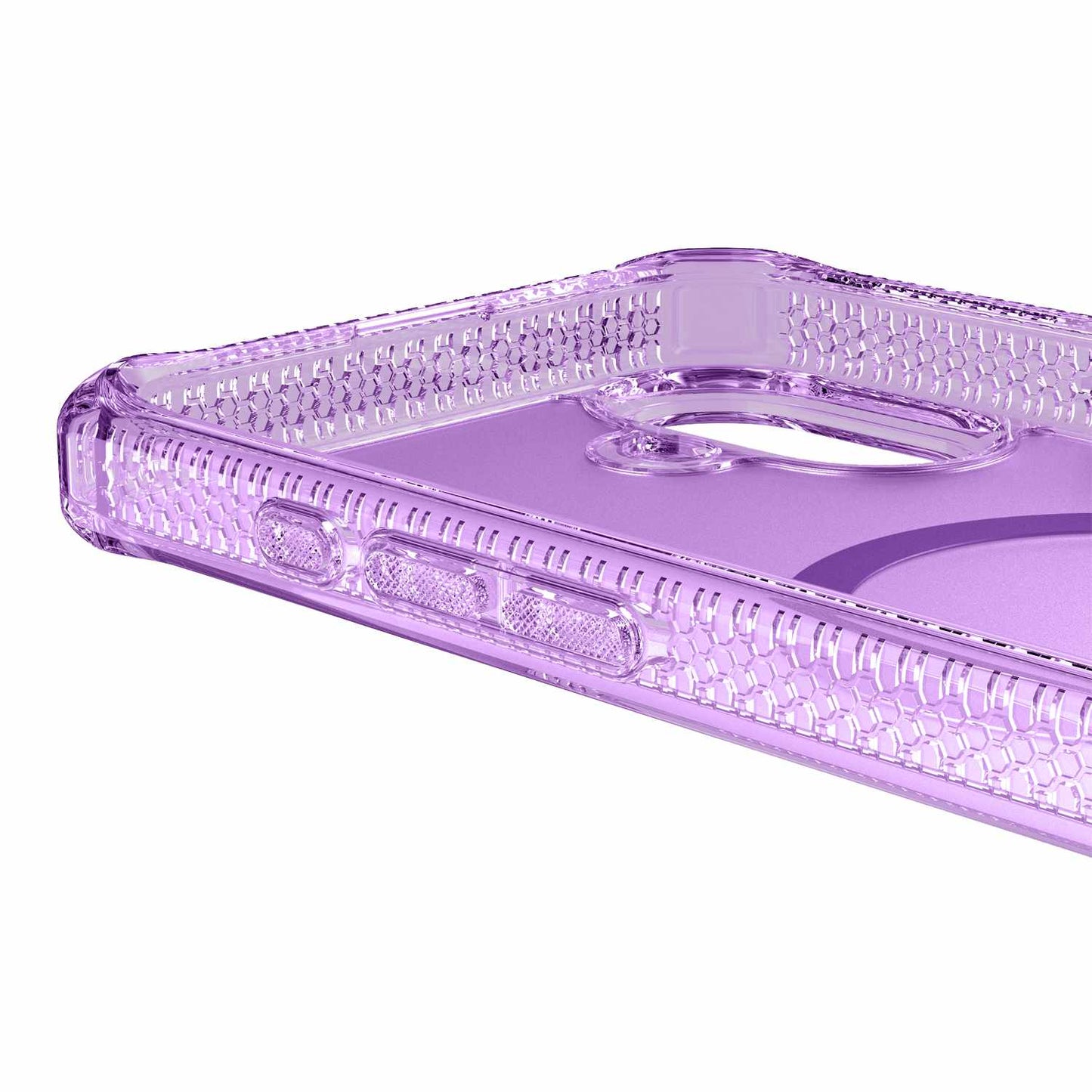 ITSKINS Hybrid_R Vapor MagSafe Case Light Purple for iPhone 16