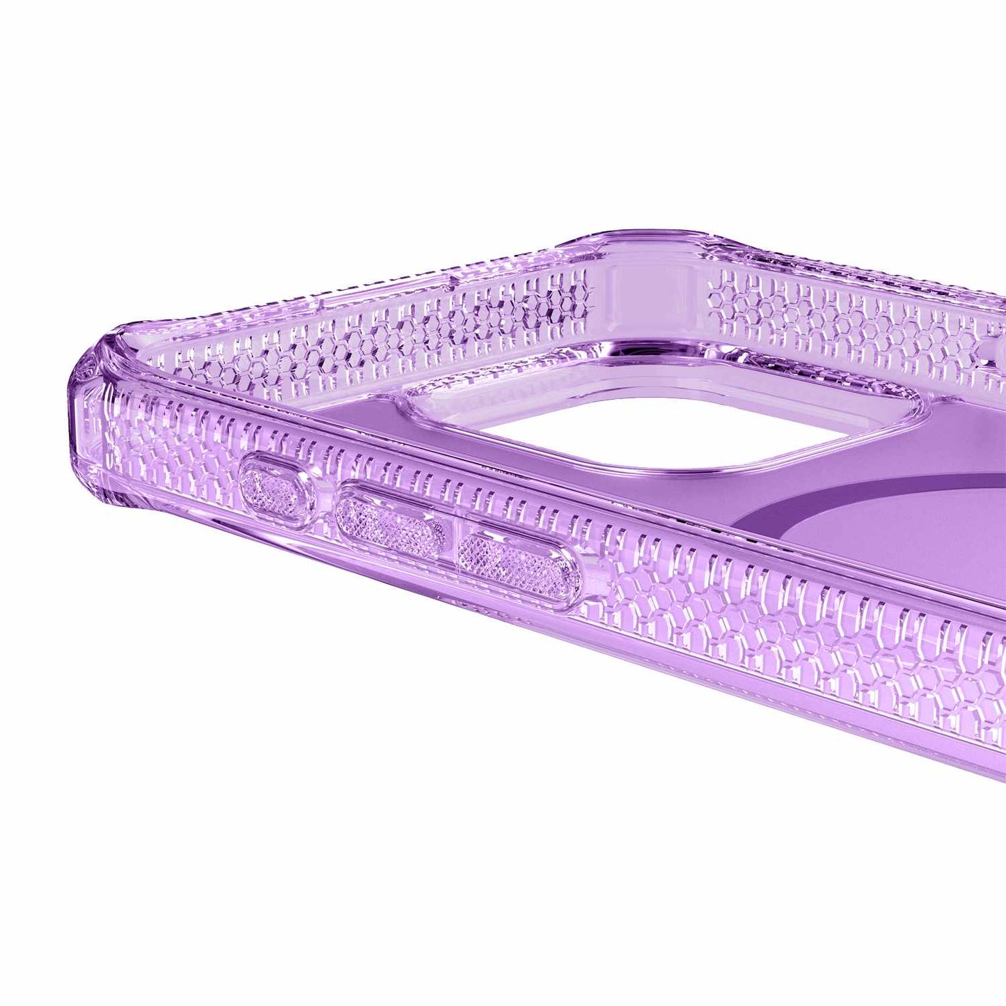 ITSKINS Hybrid_R Vapor MagSafe Case Light Purple for iPhone 16 Pro