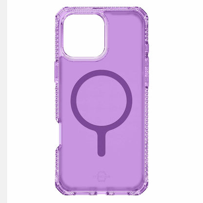 ITSKINS Hybrid_R Vapor MagSafe Case Light Purple for iPhone 16 Pro Max