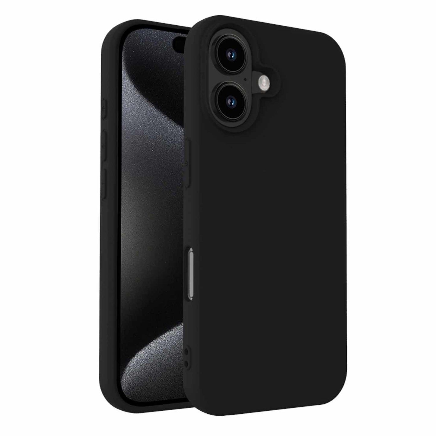 Blu Element Gel Skin Case Black for iPhone 16