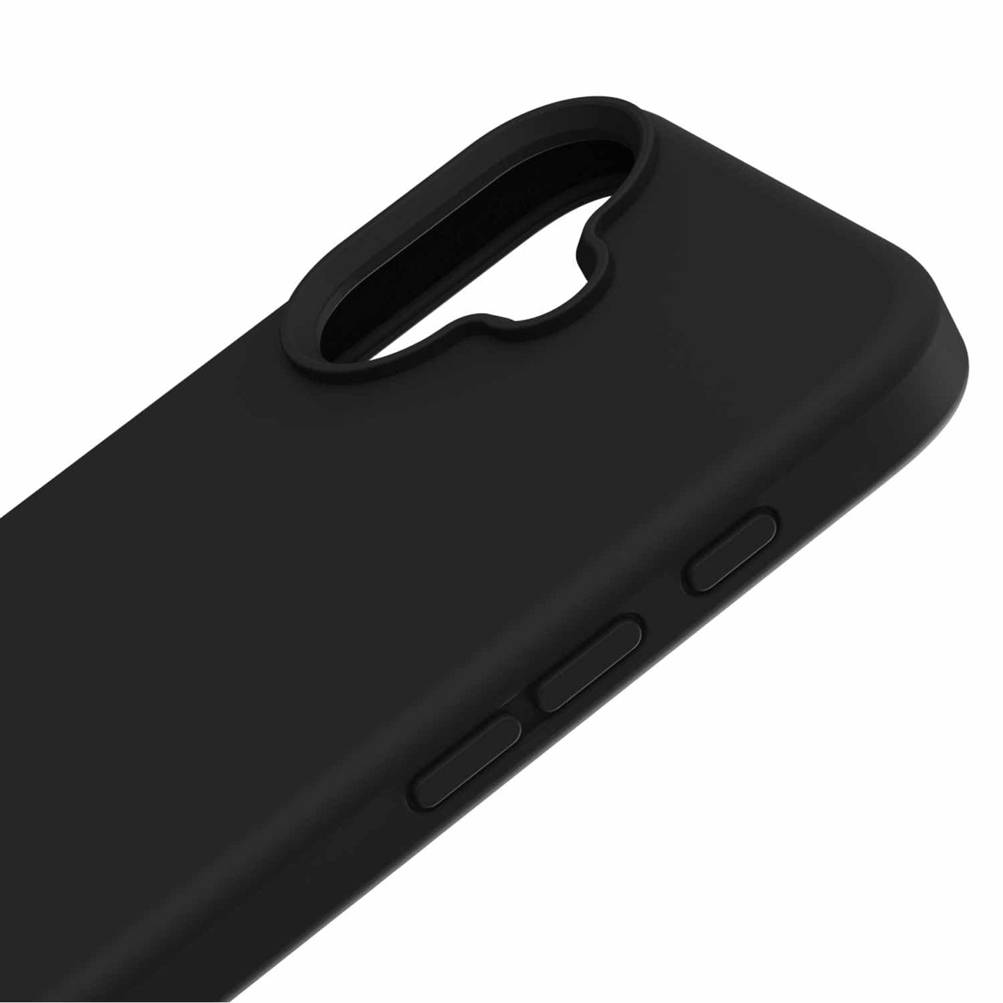 Coque en silicone Blu Element avec MagSafe noire pour iPhone 16