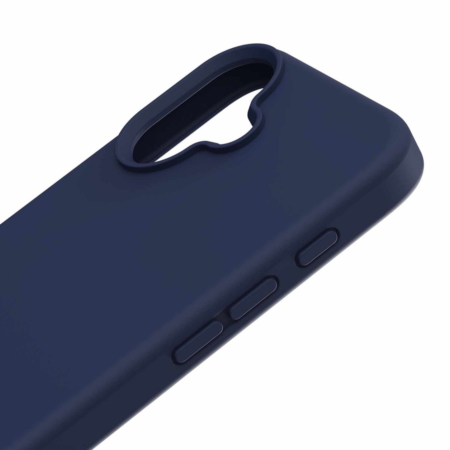 Coque en silicone Blu Element avec MagSafe bleu marine pour iPhone 16