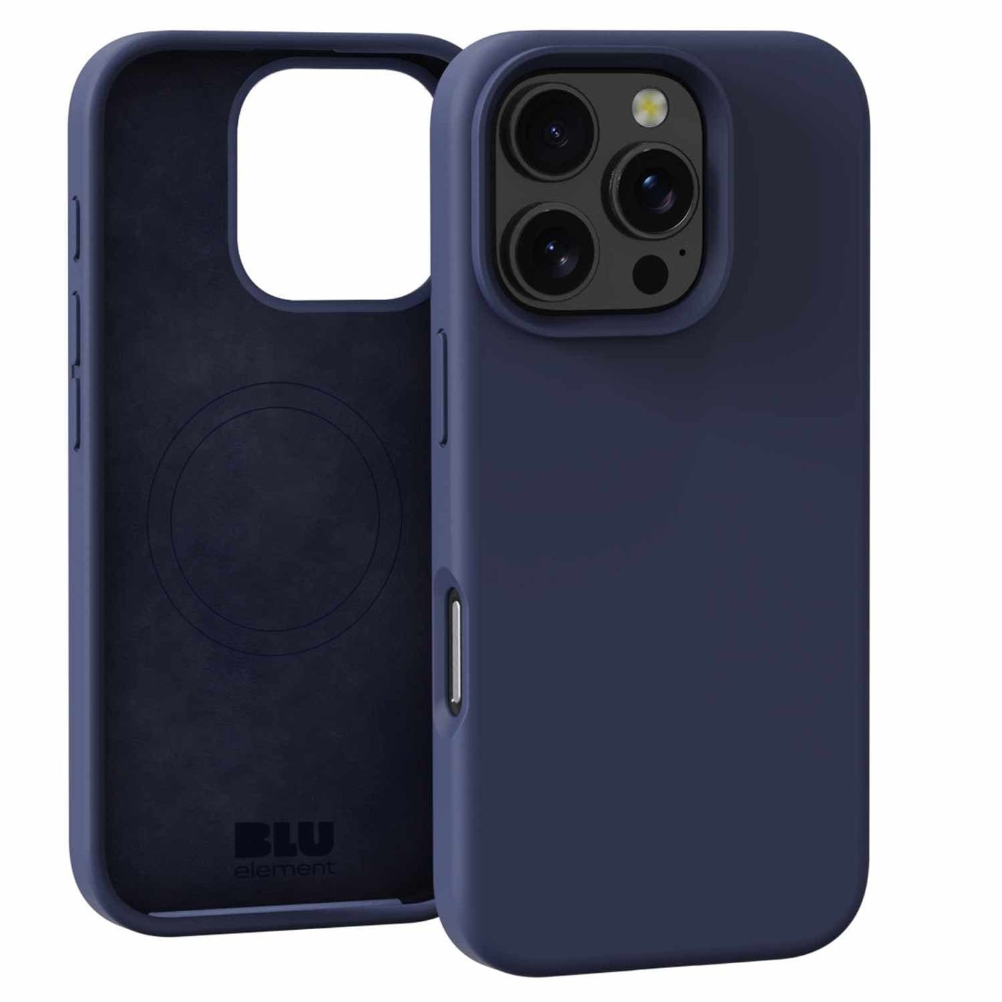 Blu Element Silicone w/MagSafe Case Navy for iPhone 16 Pro