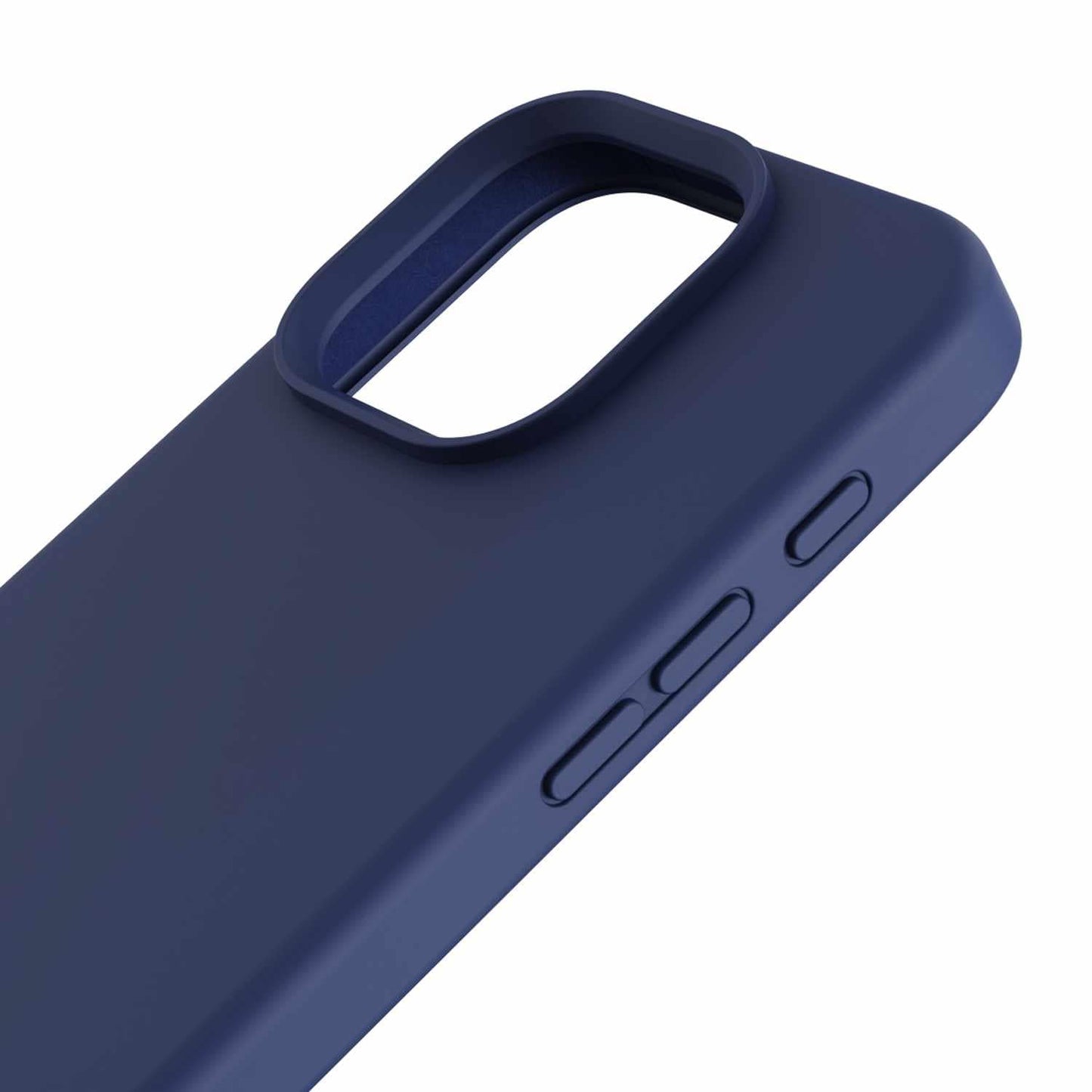 Coque en silicone Blu Element avec MagSafe bleu marine pour iPhone 16 Pro Max