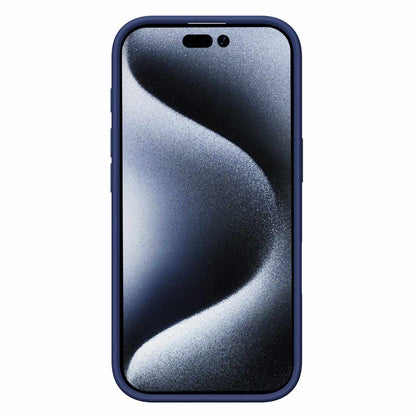 Coque en silicone Blu Element avec MagSafe bleu marine pour iPhone 16 Pro Max