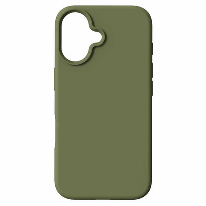 Blu Element Silicone w/MagSafe Case Olive for iPhone 16 Plus