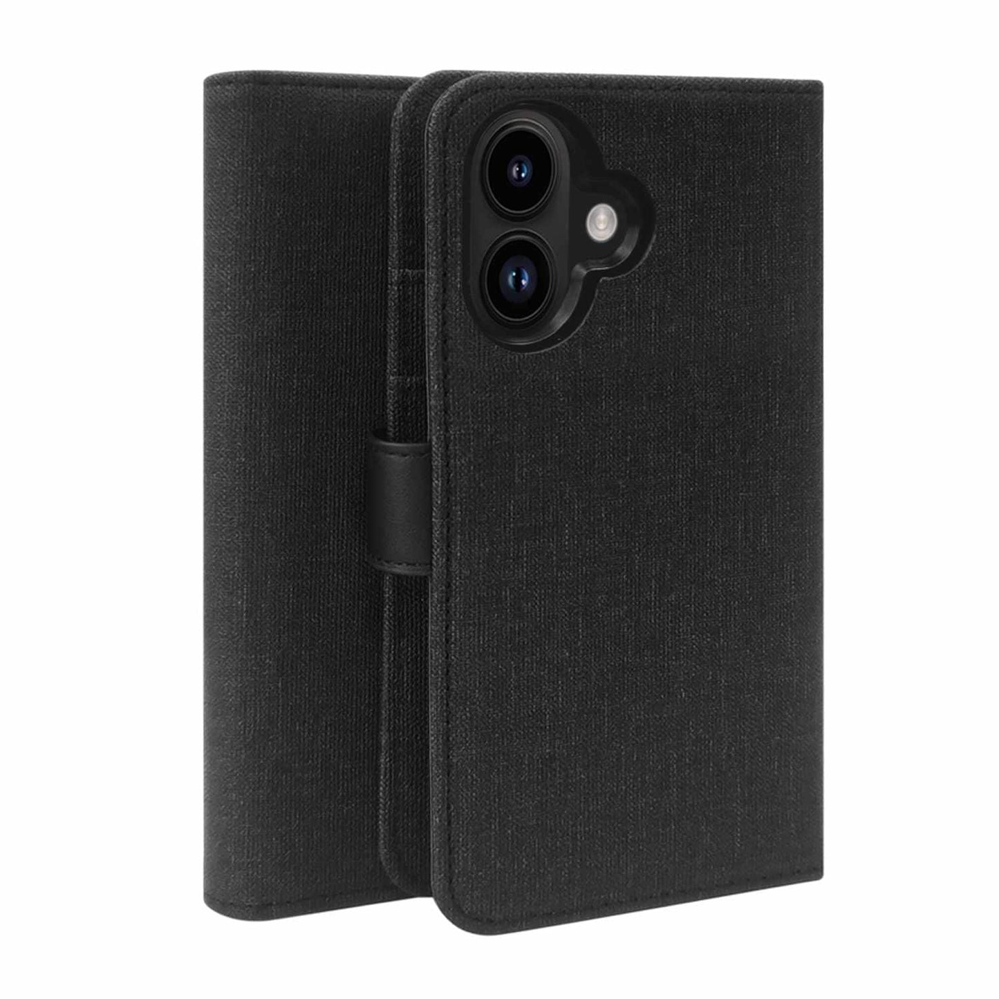 Étui Folio 2 en 1 Blu Element Noir pour iPhone 16