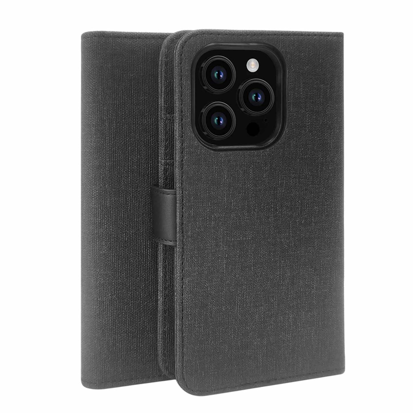 Blu Element Folio 2 in 1 Case Black for iPhone 16 Pro Max