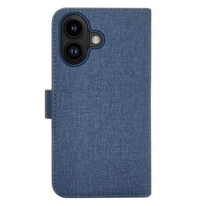 Étui Folio 2 en 1 Blu Element avec MagSafe Bleu Lazuli pour iPhone 16