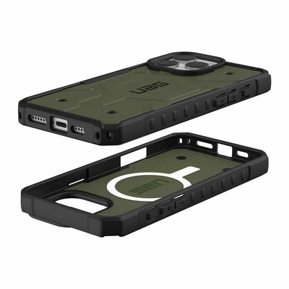 UAG Pathfinder MagSafe Rugged Case Olive Drab for iPhone 16 Pro Max