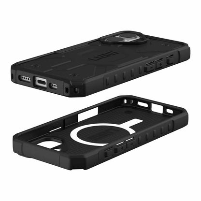 Coque robuste UAG Pathfinder MagSafe noire pour iPhone 16