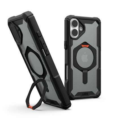 UAG Plasma XTE MagSafe Rugged Case Black/Orange for iPhone 16 Plus