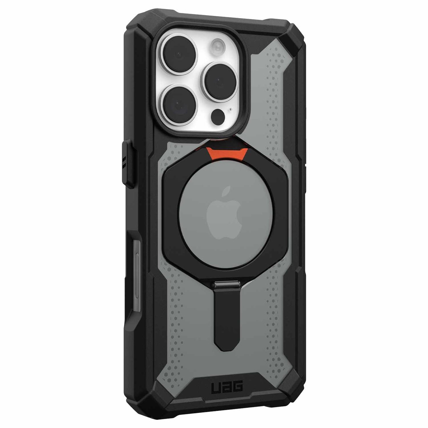 UAG Plasma XTE MagSafe Rugged Case Black/Orange for iPhone 16 Pro