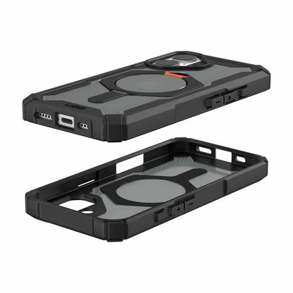 UAG Plasma XTE MagSafe Rugged Case Black/Orange for iPhone 16