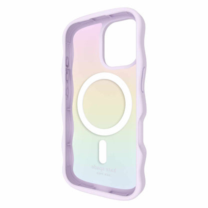 Kate Spade Wavy Case w/MagSafe Opal Iridescent for iPhone 16