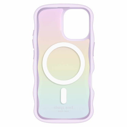 Kate Spade Wavy Case w/MagSafe Opal Iridescent for iPhone 16