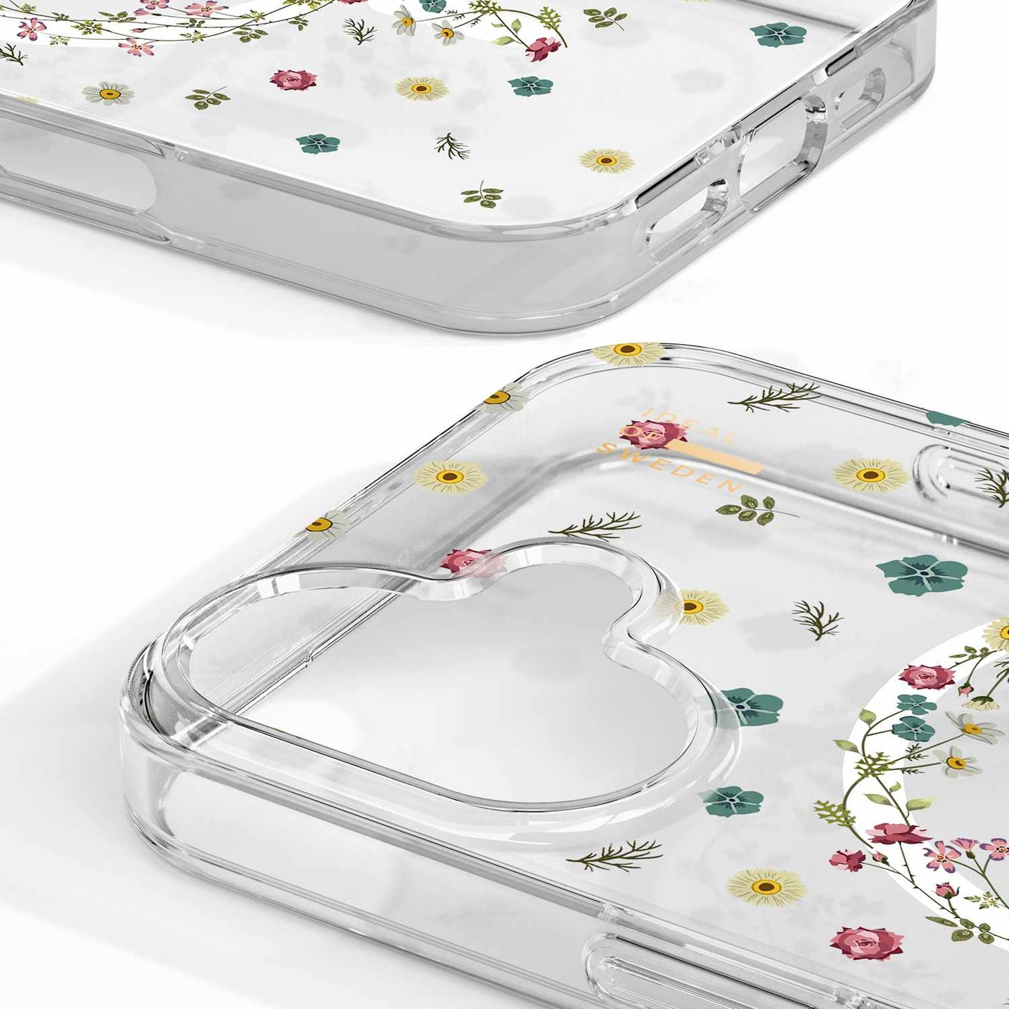 Étui transparent Ideal of Sweden Mid MagSafe Petite Floral pour iPhone 16