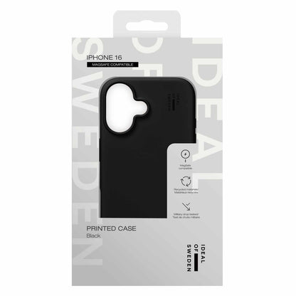 Coque en silicone MagSafe noire pour iPhone 16 de Ideal of Sweden