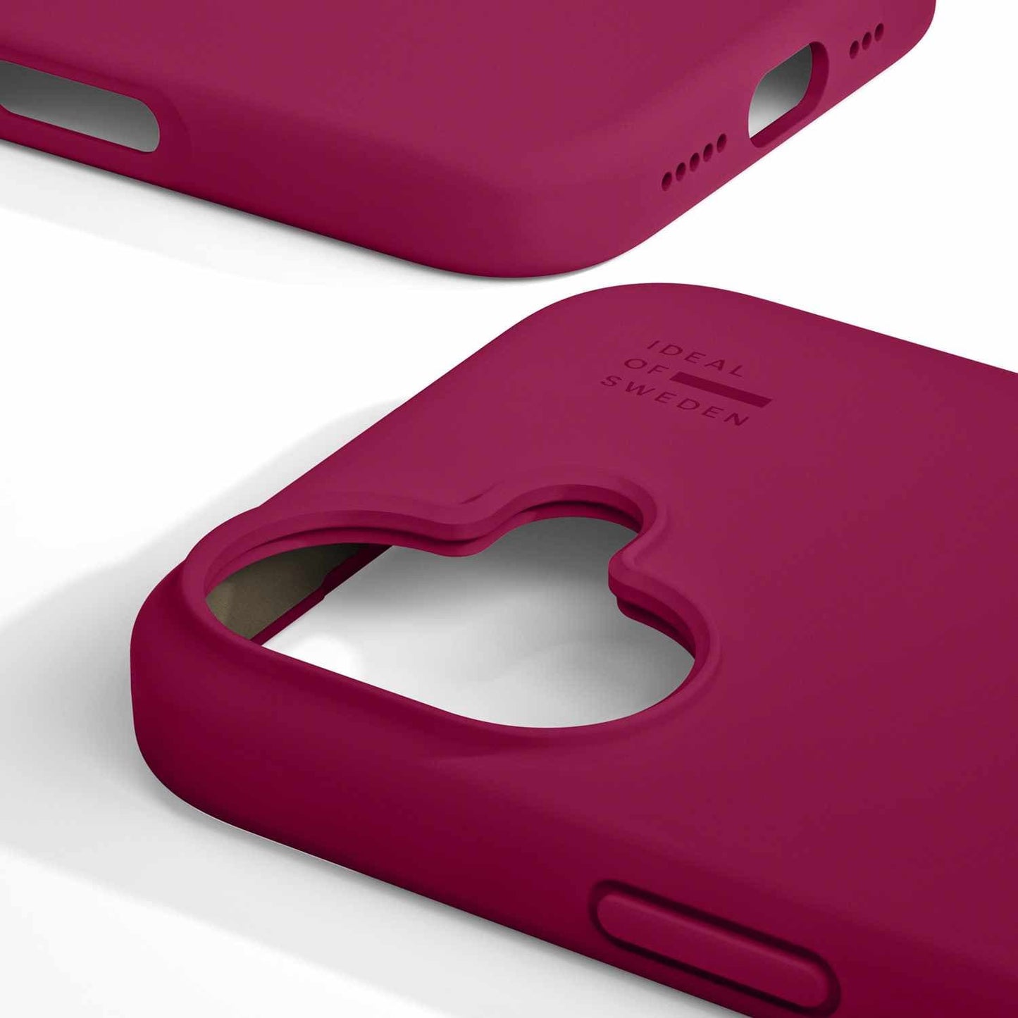 Ideal of Sweden Silicone Case MagSafe Cranberry for iPhone 16