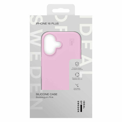 Ideal of Sweden Silicone Case MagSafe Bubble Gum Pink for iPhone 16 Plus