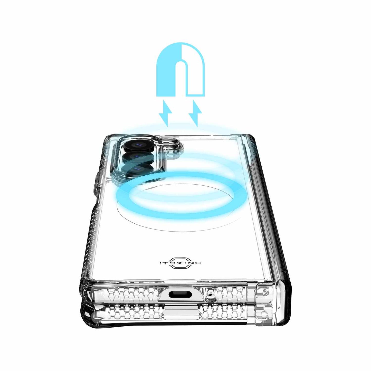 ITSKINS Hybrid_R Case Hinge Clear for Samsung Galaxy Z Fold6