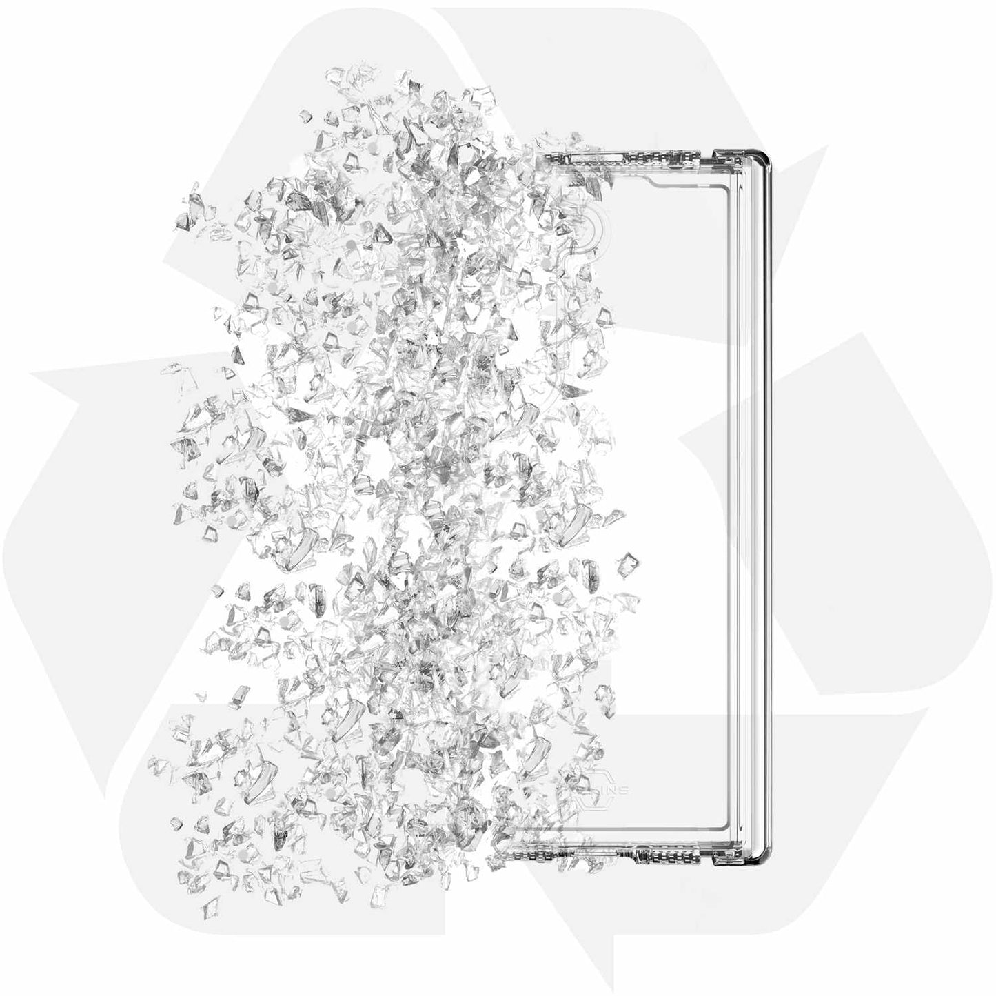 ITSKINS Hybrid_R Case Hinge Clear for Samsung Galaxy Z Fold6