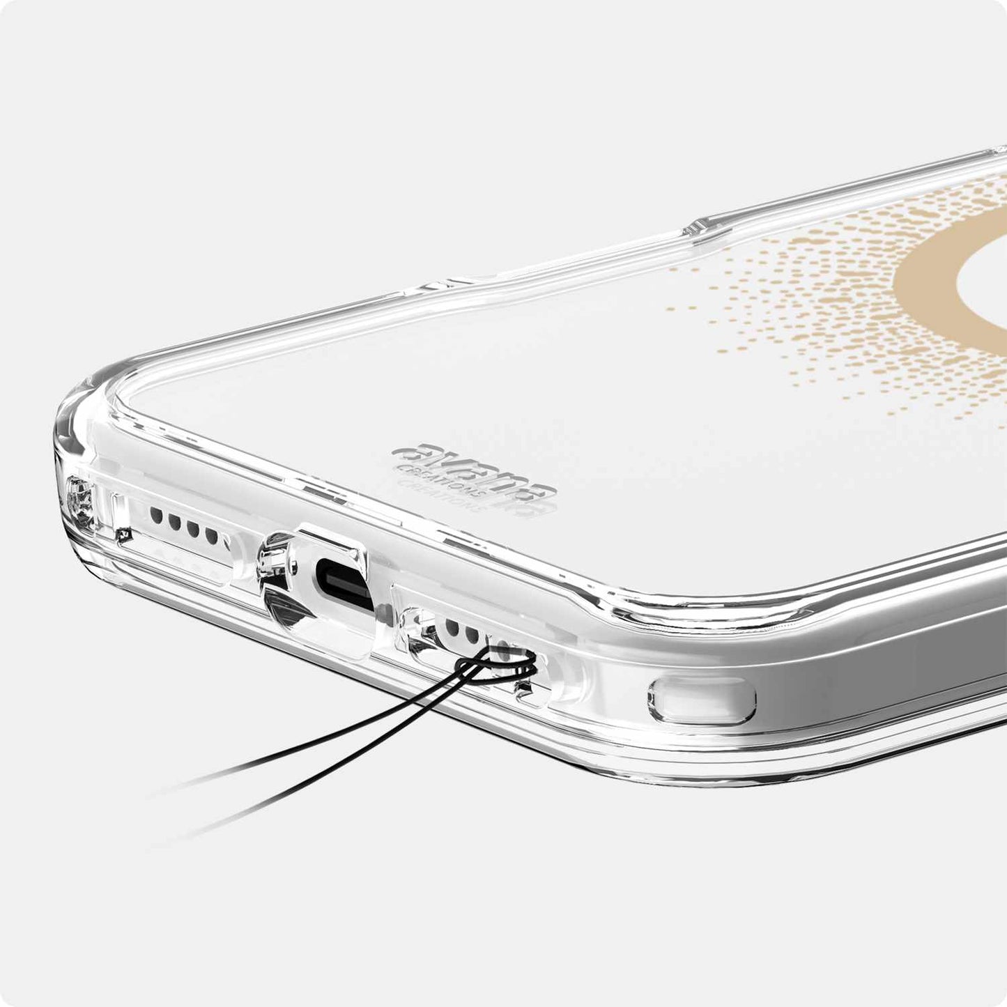 Avana Aura MagSafe Case Gold for iPhone 16