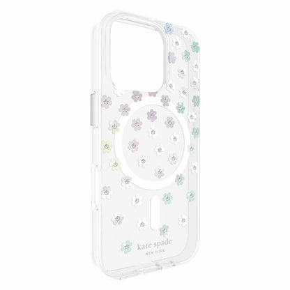 Kate Spade Protective Case w/MagSafe Scattered Flowers for iPhone 16 Pro