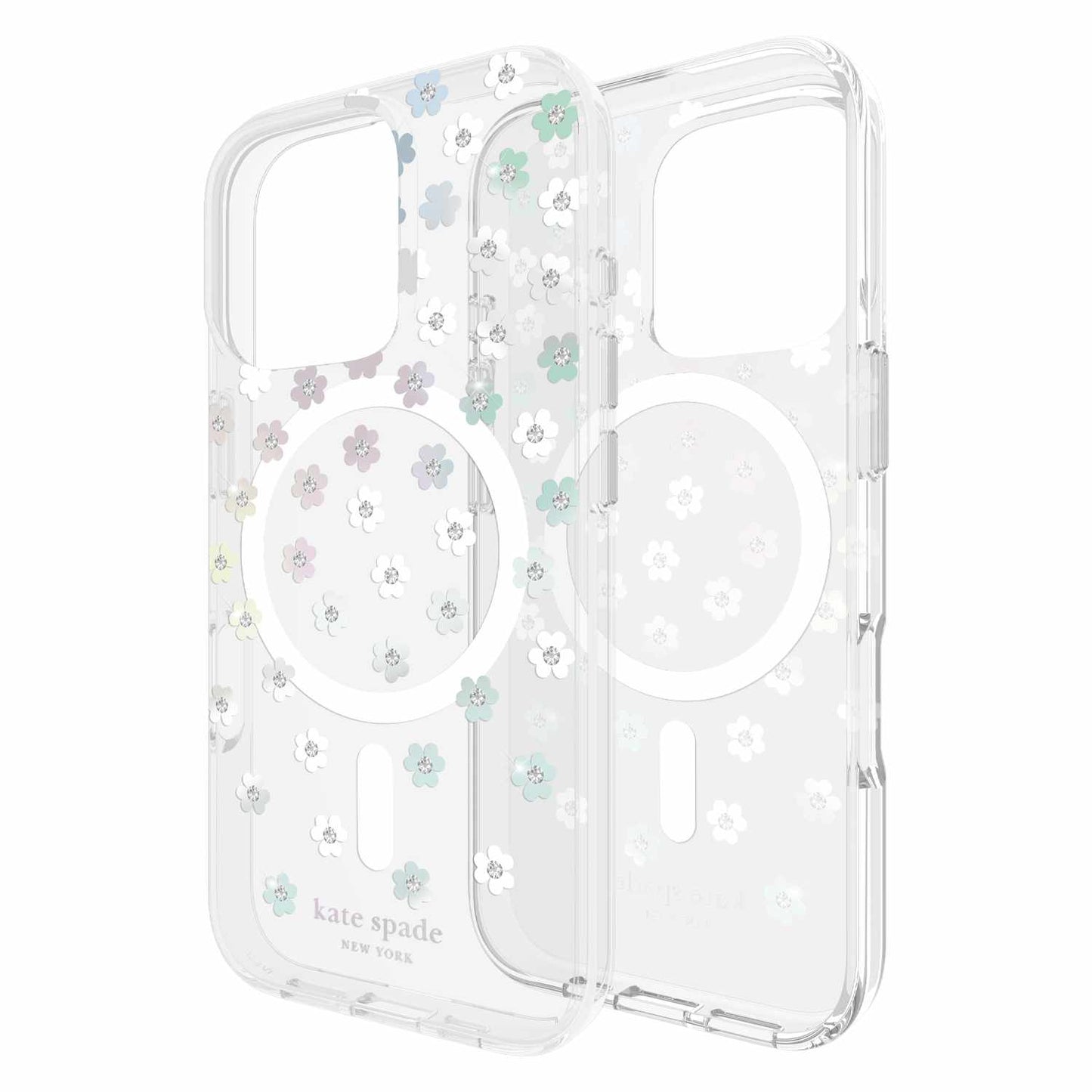 Kate Spade Protective Case w/MagSafe Scattered Flowers for iPhone 16 Pro