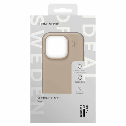 Ideal of Sweden Silicone Case MagSafe Beige for iPhone 16 Pro