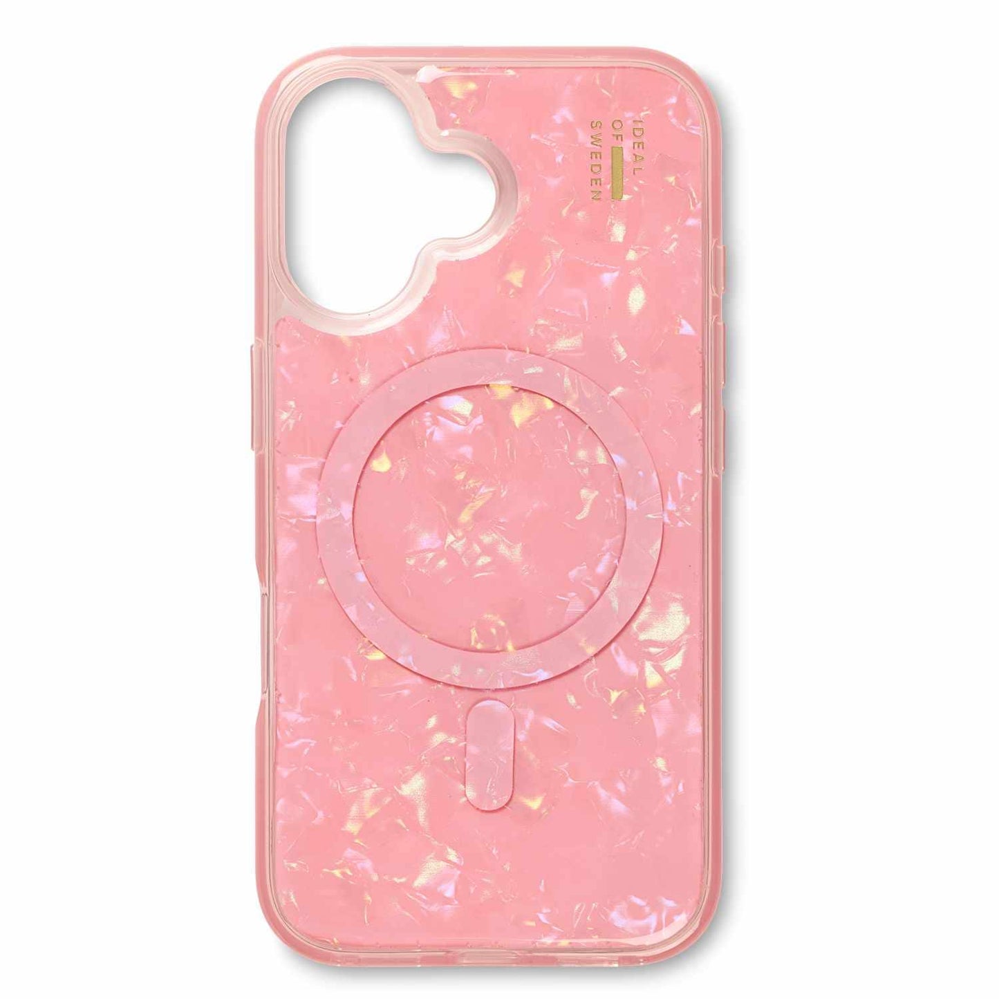 Ideal of Sweden Pearlized Case MagSafe Pink for iPhone 16