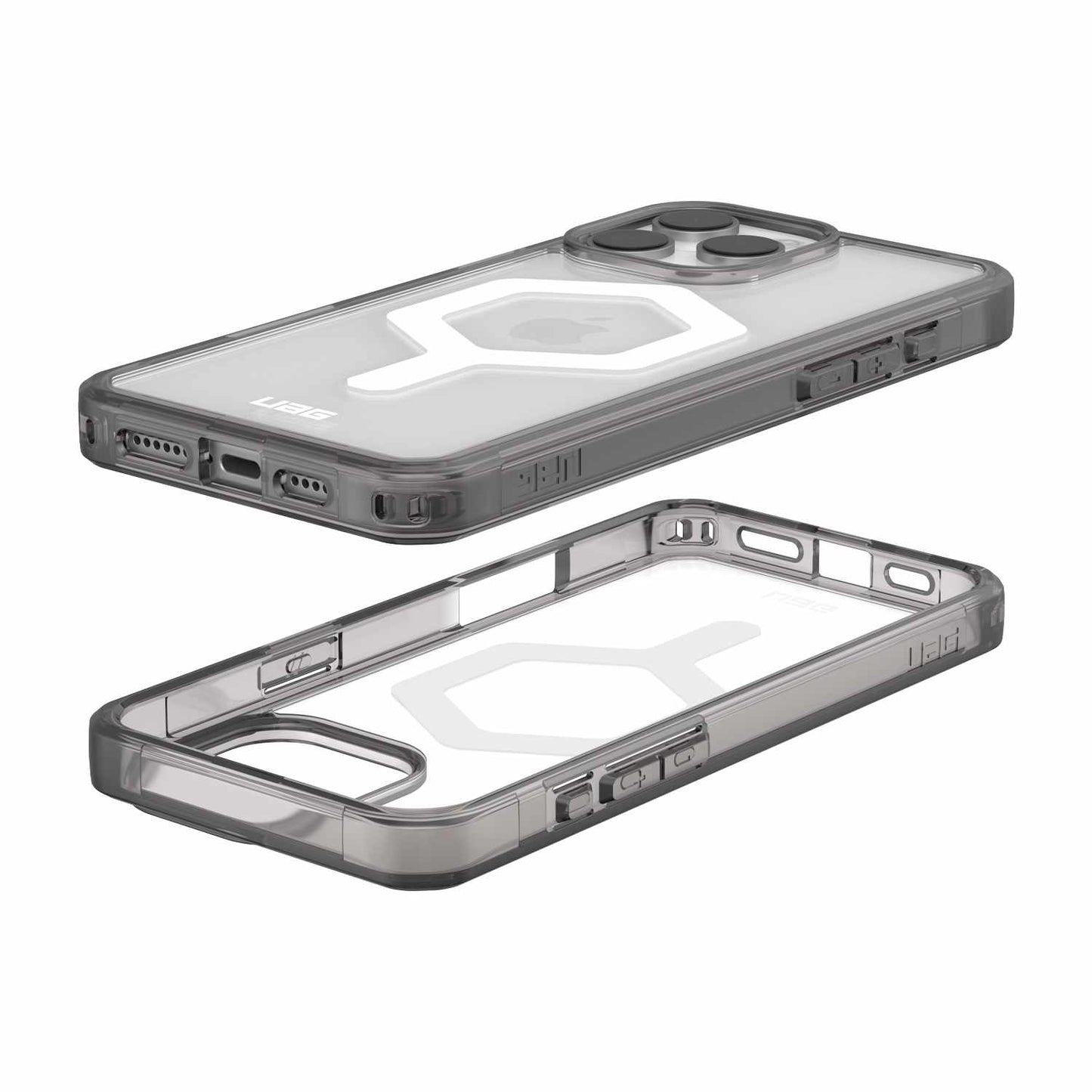 UAG Plyo MagSafe Rugged Case Ash/White for iPhone 16 Pro Max