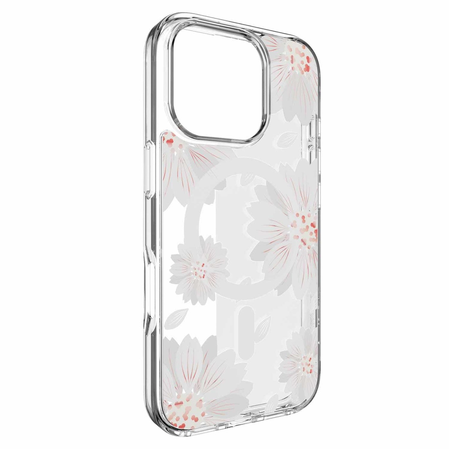 SwitchEasy Style MagSafe Case White Flower for iPhone 16 Pro