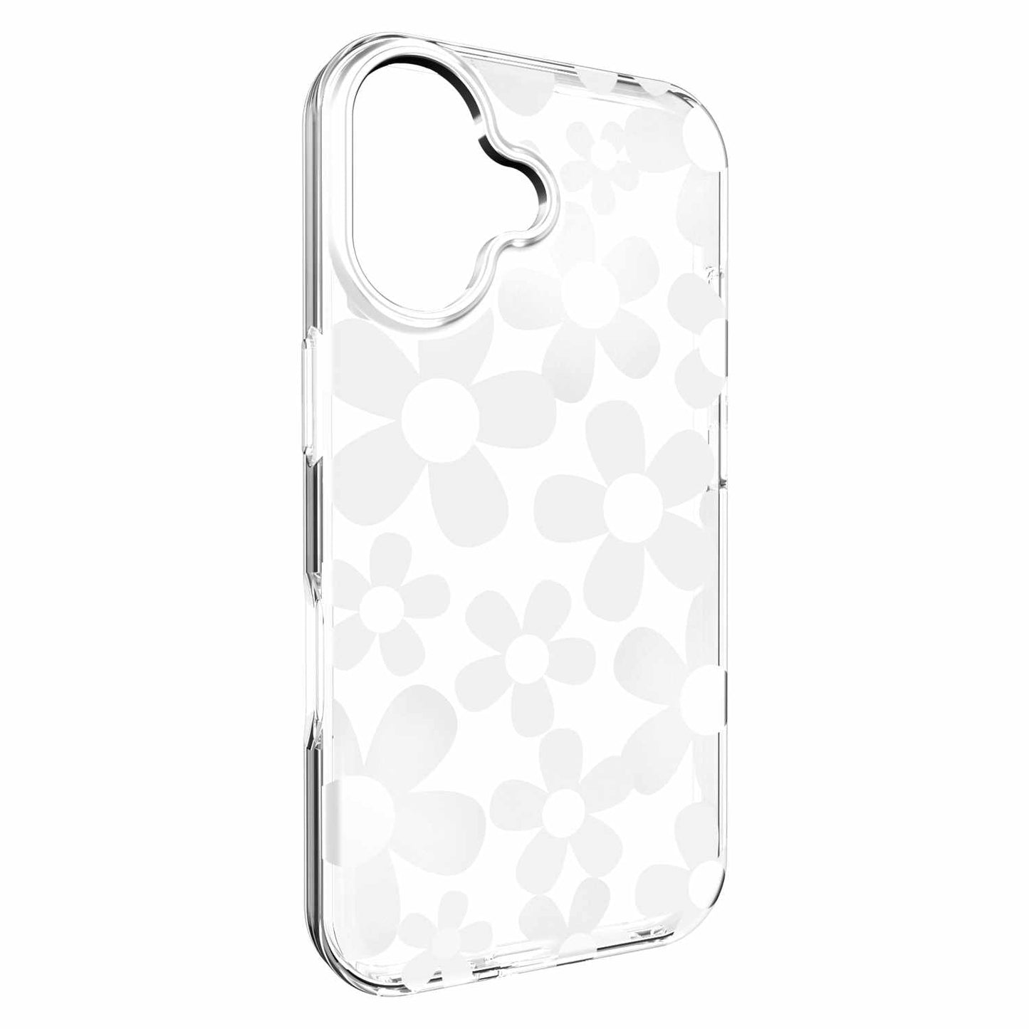 SwitchEasy Fleur 3D Case White for iPhone 16