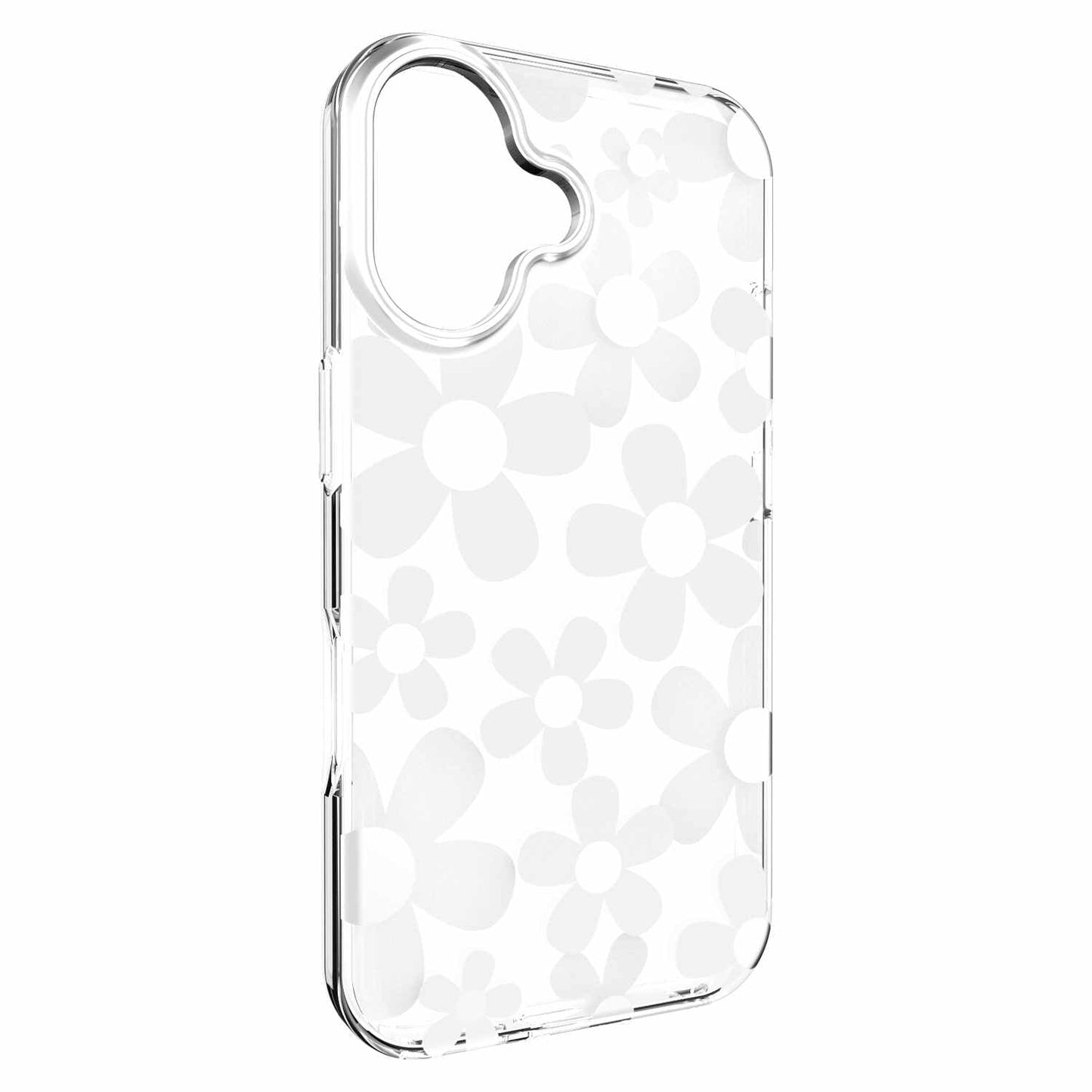 SwitchEasy Fleur 3D Case White for iPhone 16 Plus