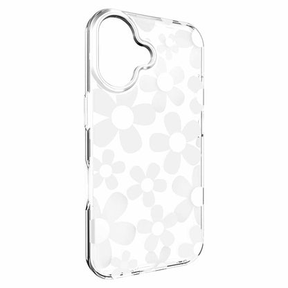 SwitchEasy Fleur 3D Case White for iPhone 16 Plus