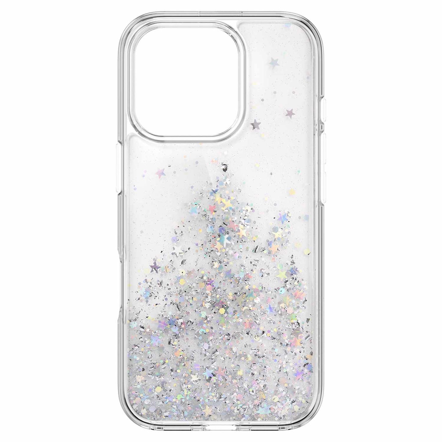 SwitchEasy Starfield 3D Glitter Case Transparent for iPhone 16 Pro