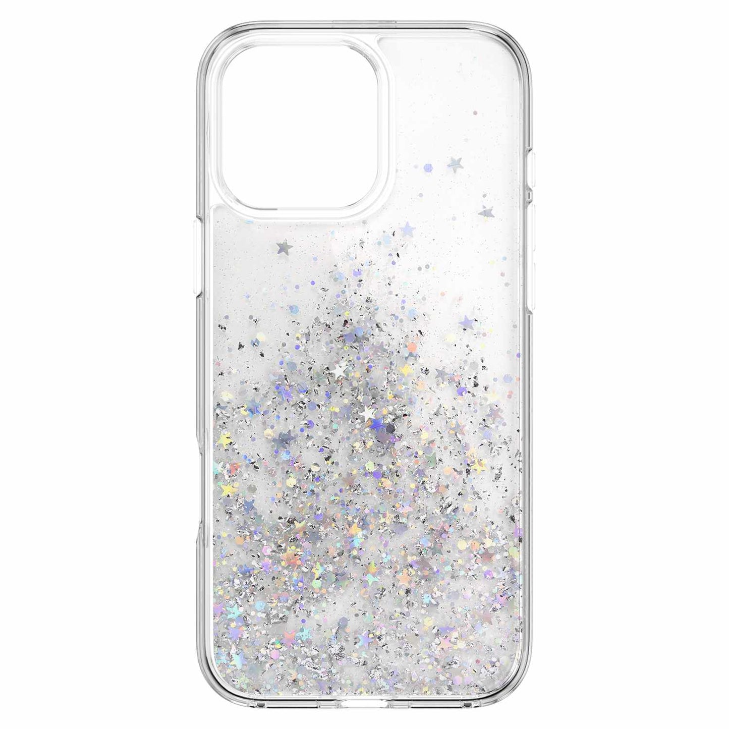 SwitchEasy Starfield 3D Glitter Case Transparent for iPhone 16 Pro Max