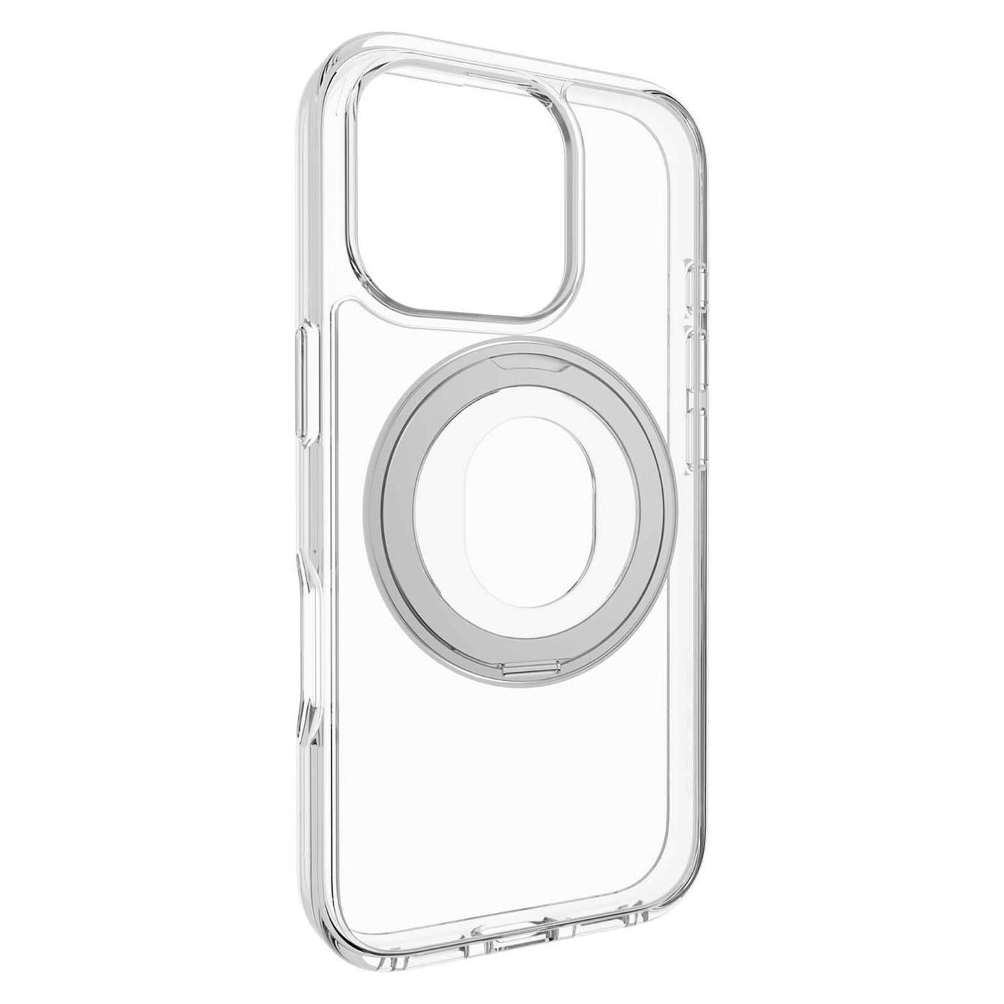 Étui MagStand rotatif à 360 degrés SwitchEasy transparent pour iPhone 16