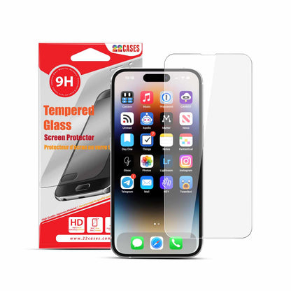 Tempered Glass Screen Protector for iPhone 15