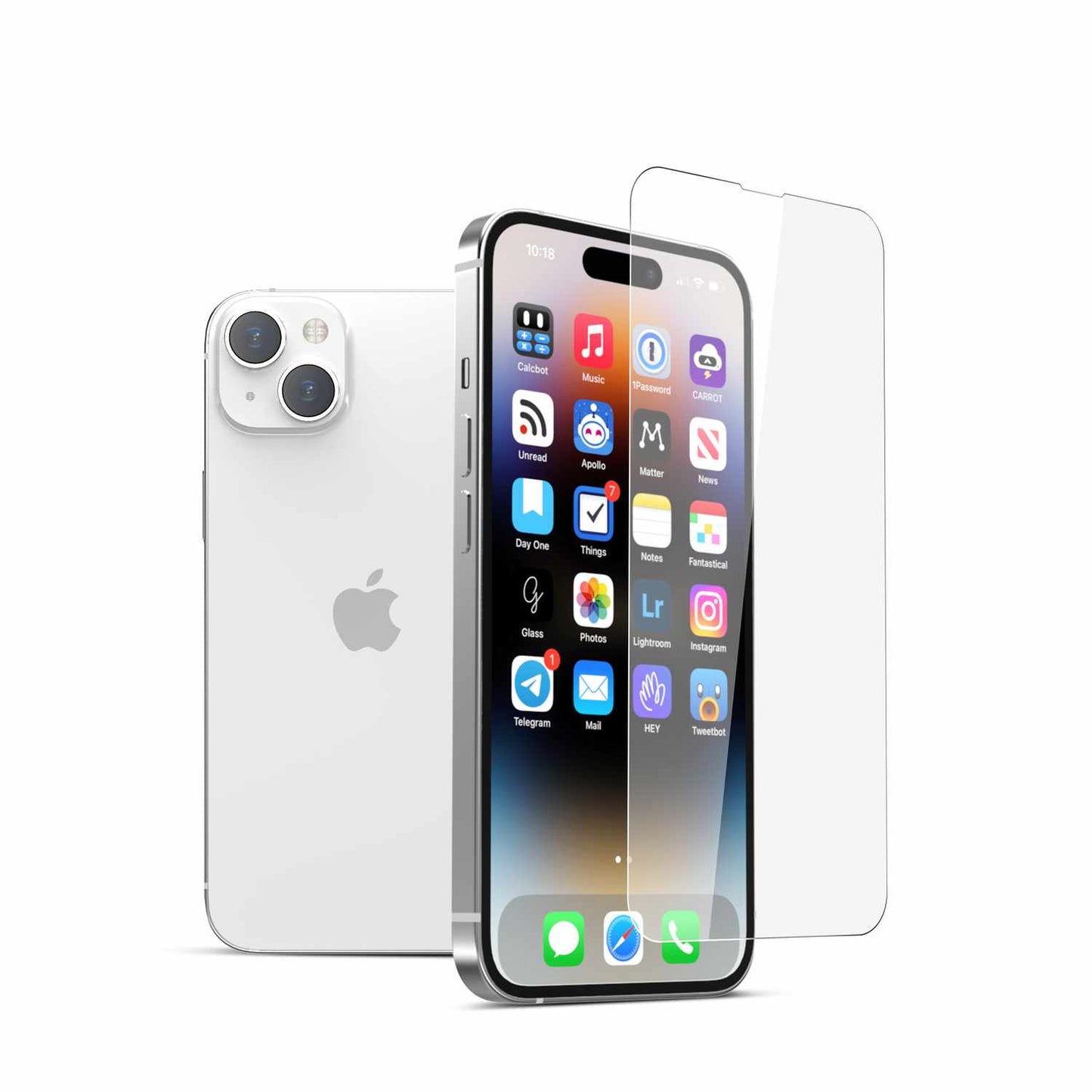 Tempered Glass Screen Protector for iPhone 15