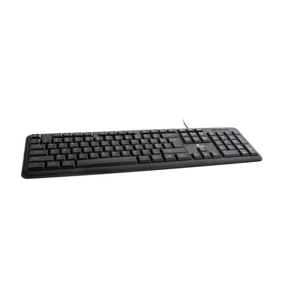 Xtech Keyboard Wired USB 104 Keys Black Win & Mac - Black