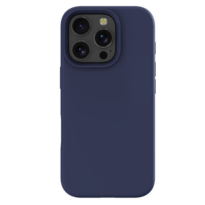 Coque en silicone Blu Element avec MagSafe bleu marine pour iPhone 16 Pro Max