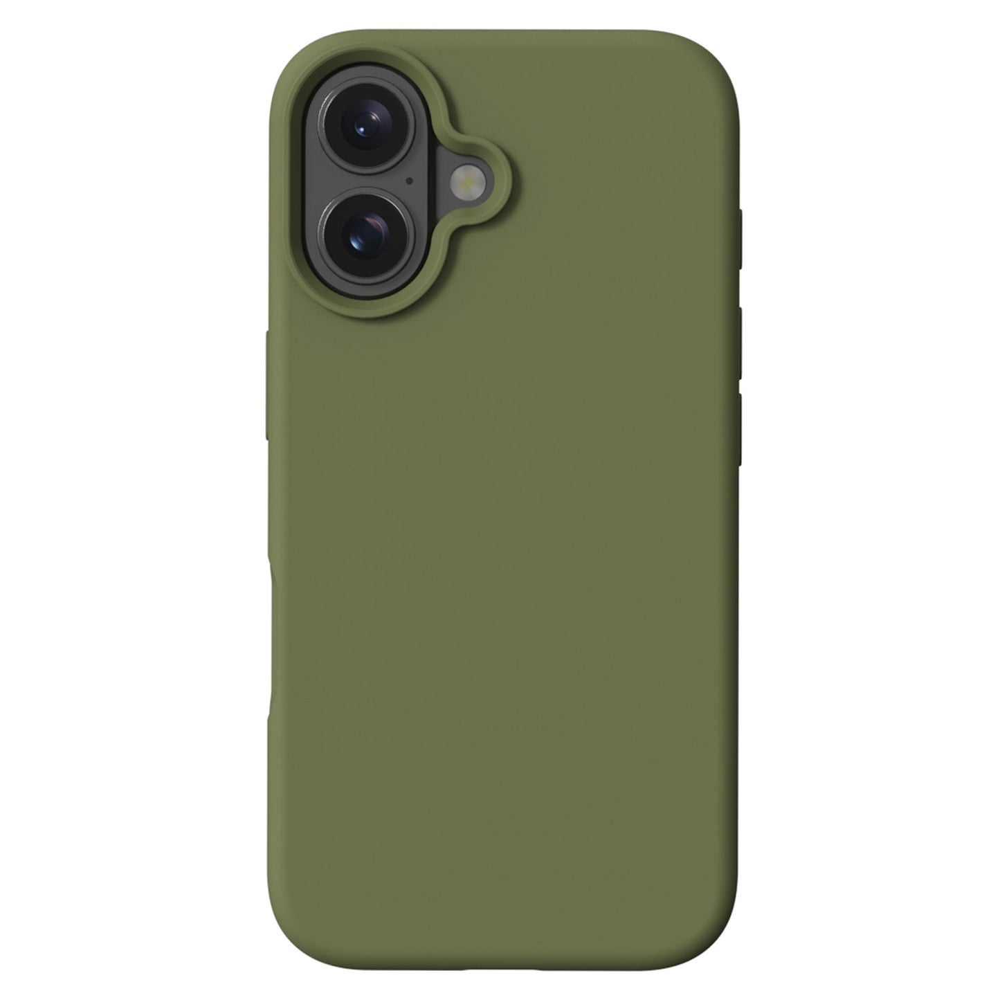 Coque en silicone Blu Element avec MagSafe Olive pour iPhone 16