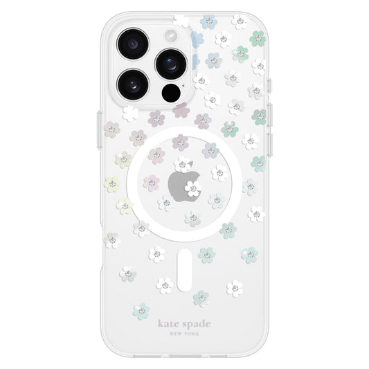 Kate Spade Protective Case w/MagSafe Scattered Flowers for iPhone 16 Pro Max