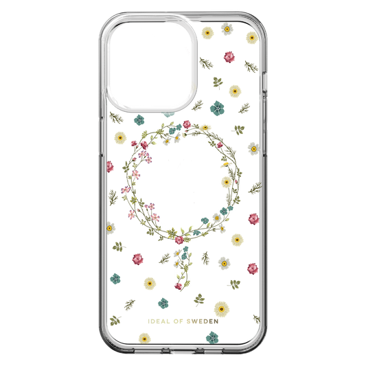 Ideal of Sweden Clear Mid MagSafe Case Petite Floral for iPhone 15 Pro Max