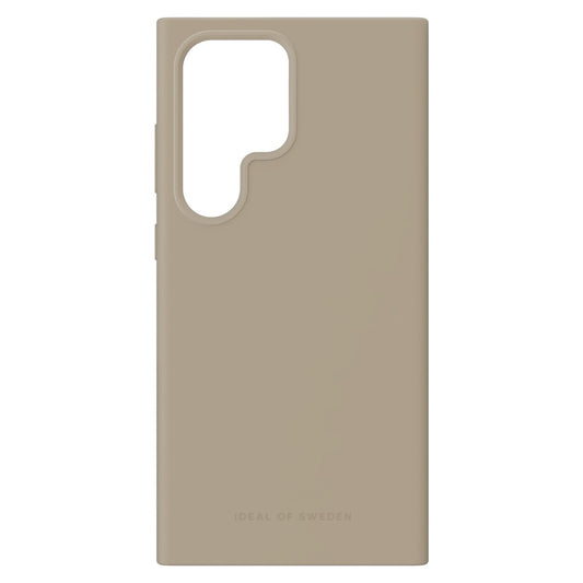 Coque en silicone beige Ideal of Sweden pour Samsung Galaxy S24 Ultra