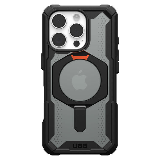 Coque robuste UAG Plasma XTE MagSafe noire/orange pour iPhone 16 Pro