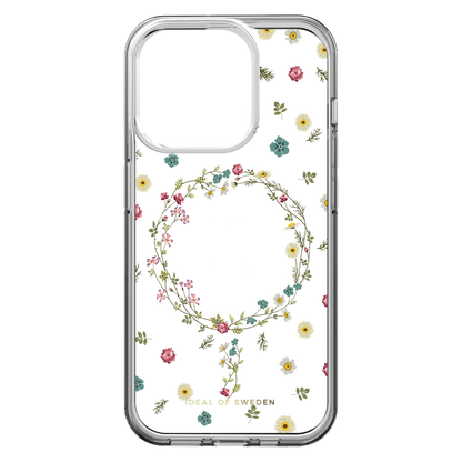 Ideal of Sweden Clear Mid MagSafe Case Petite Floral for iPhone 15 Pro