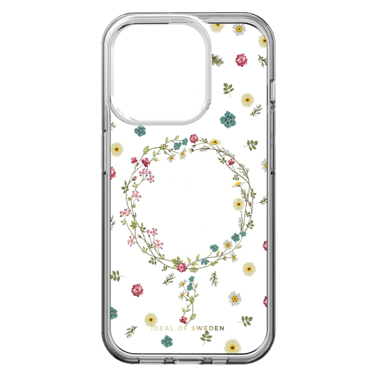 Ideal of Sweden Clear Mid MagSafe Case Petite Floral for iPhone 15 Pro